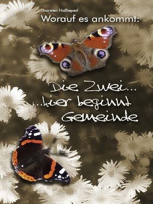 cover image of Worauf es ankommt--Die Zwei ...